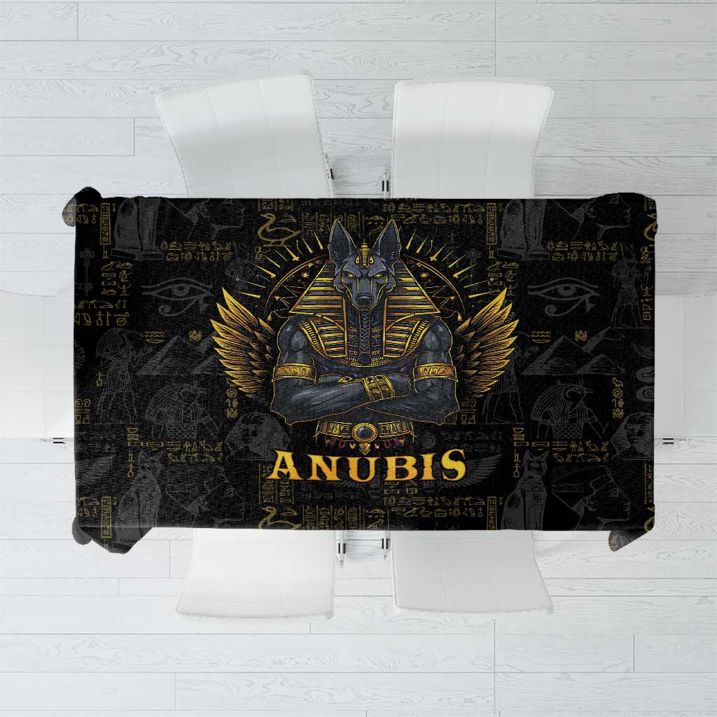 Anubis Egyptian God of Death Tablecloth - Wonder Print Shop