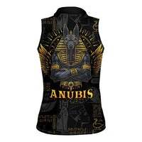 Anubis Egyptian God of Death Women Sleeveless Polo Shirt - Wonder Print Shop