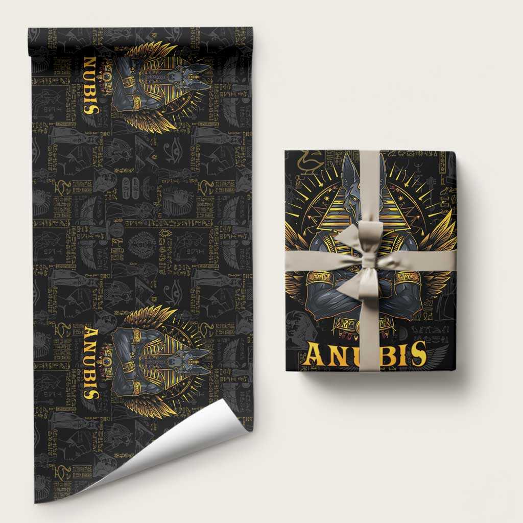 Anubis Egyptian God of Death Wrapping Paper - Wonder Print Shop