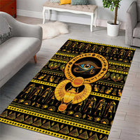 Egyptian God of The Sun Eye of Ra Area Rug LT9 - Wonder Print Shop