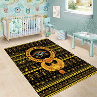 Egyptian God of The Sun Eye of Ra Area Rug LT9 - Wonder Print Shop