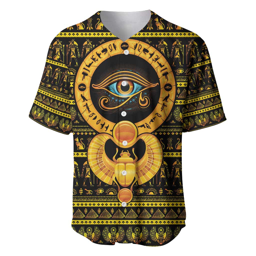 Egyptian God of The Sun Eye of Ra Baseball Jersey LT9 - Wonder Print Shop
