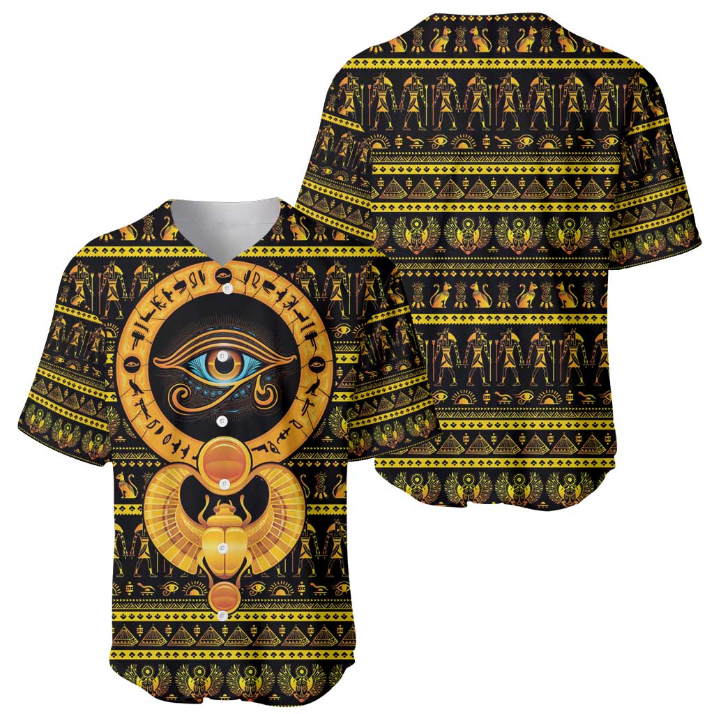 Egyptian God of The Sun Eye of Ra Baseball Jersey LT9 - Wonder Print Shop