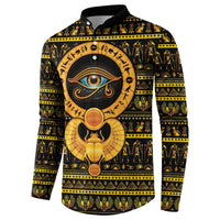 Egyptian God of The Sun Eye of Ra Button Sweatshirt LT9 - Wonder Print Shop