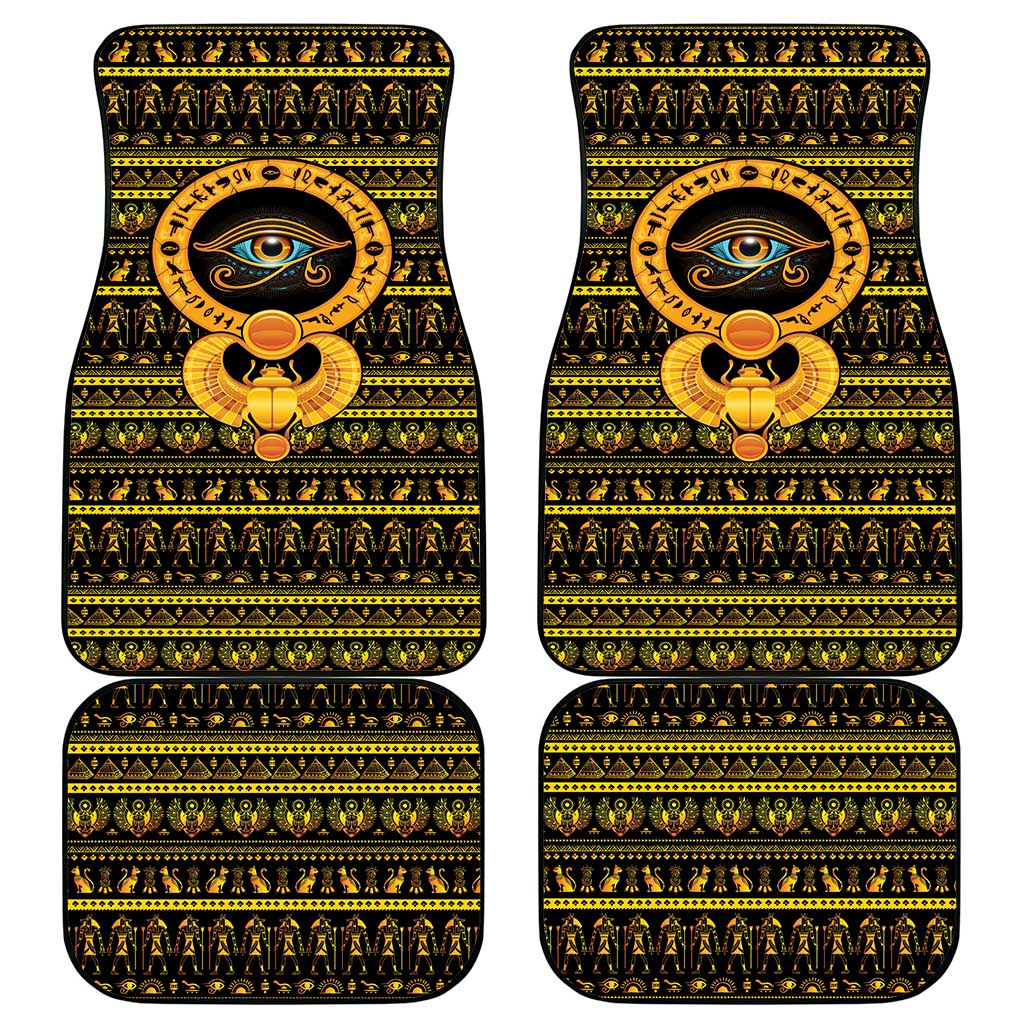 Egyptian God of The Sun Eye of Ra Car Mats LT9 - Wonder Print Shop