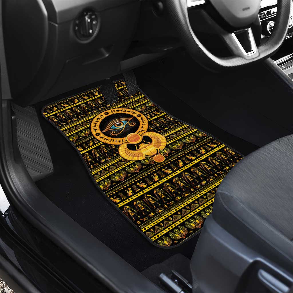 Egyptian God of The Sun Eye of Ra Car Mats LT9 - Wonder Print Shop