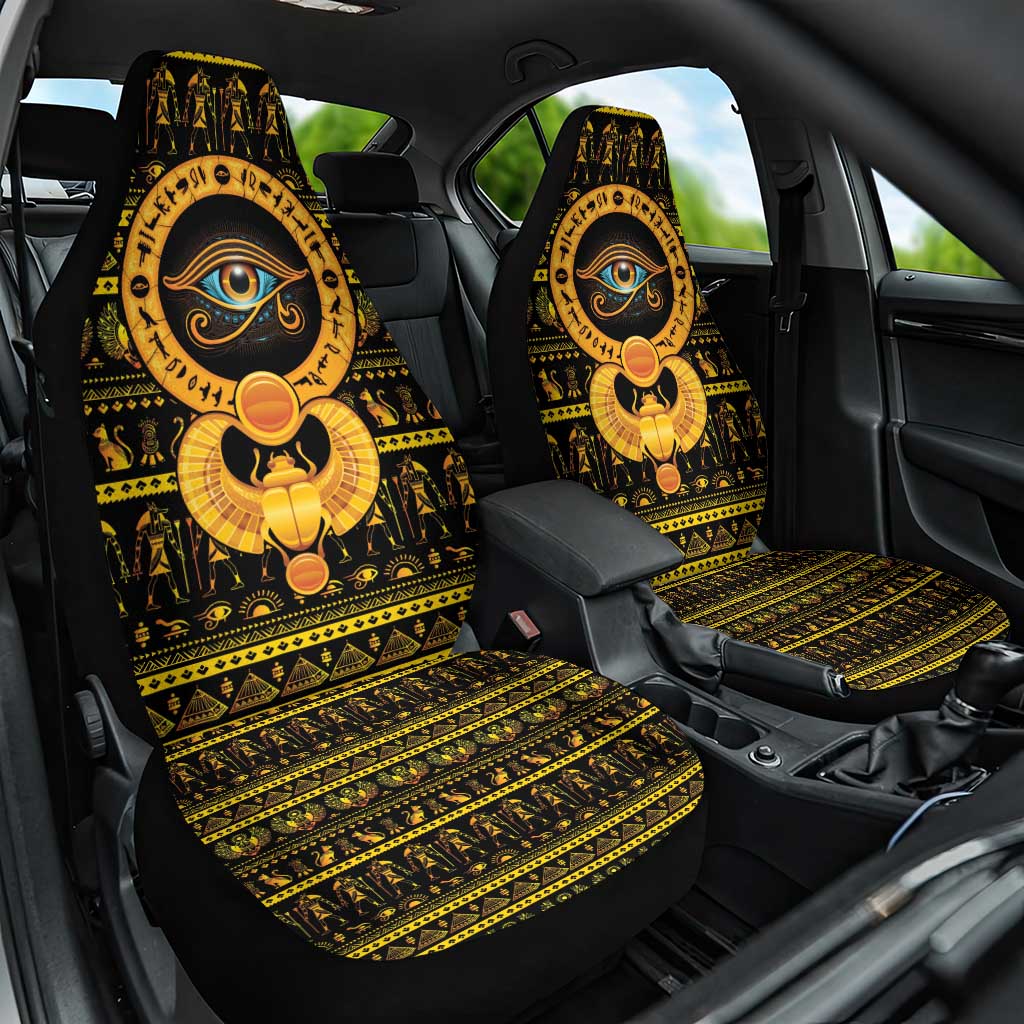 Egyptian God of The Sun Eye of Ra Car Seat Cover LT9 - Wonder Print Shop