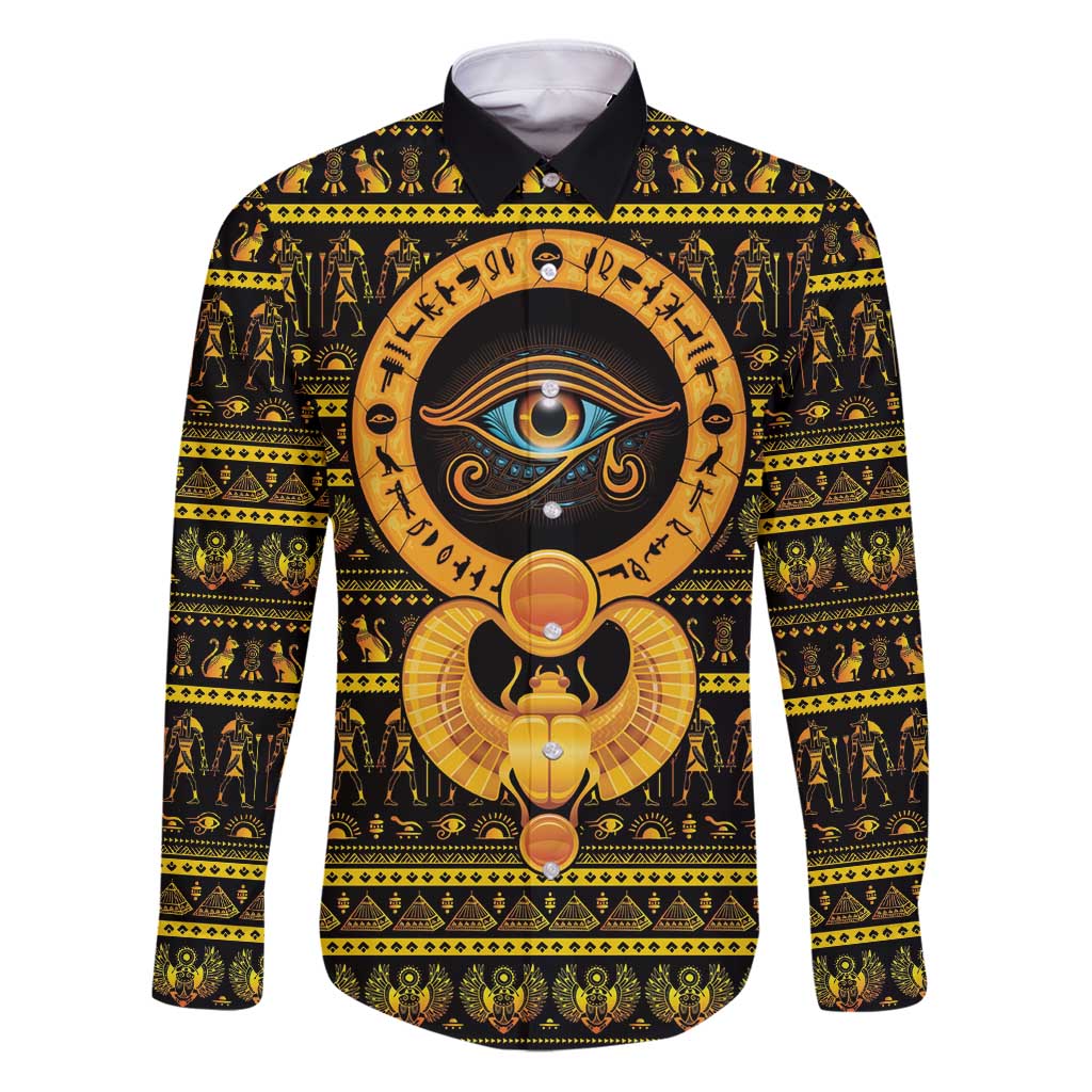 Egyptian God of The Sun Eye of Ra Family Matching Puletasi and Hawaiian Shirt - Wonder Print Shop