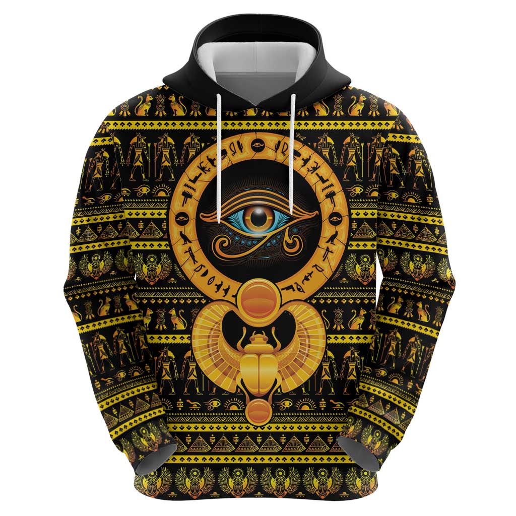 Egyptian God of The Sun Eye of Ra Hoodie - Wonder Print Shop