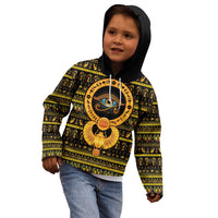 Egyptian God of The Sun Eye of Ra Kid Hoodie - Wonder Print Shop