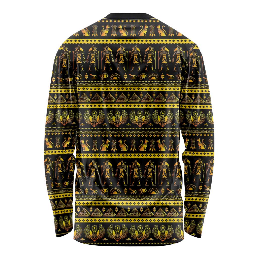 Egyptian God of The Sun Eye of Ra Long Sleeve Shirt - Wonder Print Shop