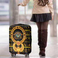 Egyptian God of The Sun Eye of Ra Luggage Cover - Wonder Print Shop