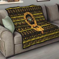 Egyptian God of The Sun Eye of Ra Quilt - Wonder Print Shop