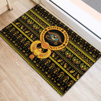 Egyptian God of The Sun Eye of Ra Rubber Doormat - Wonder Print Shop