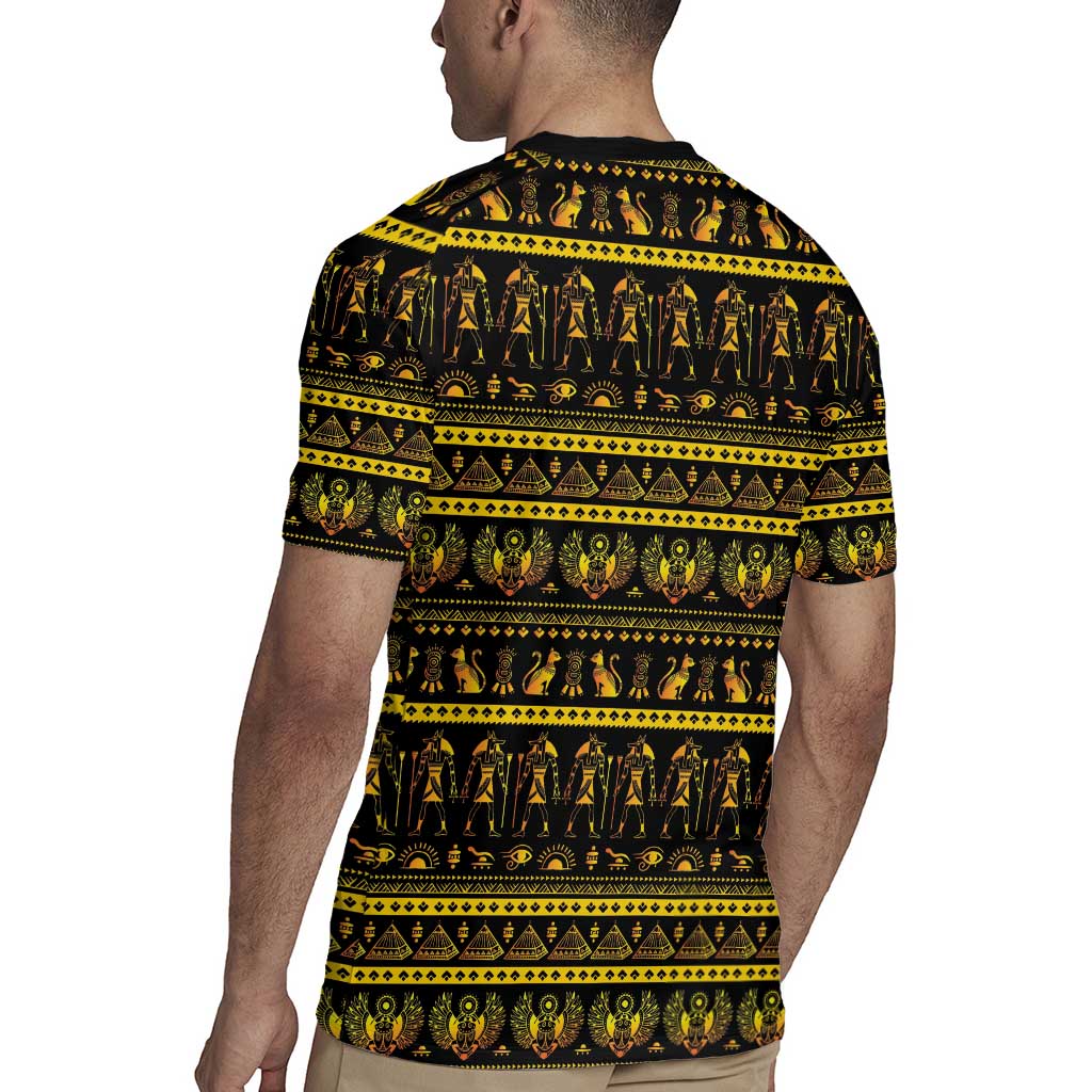 Egyptian God of The Sun Eye of Ra Rugby Jersey - Wonder Print Shop