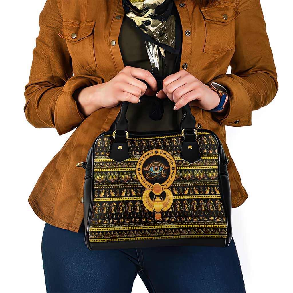 Egyptian God of The Sun Eye of Ra Shoulder Handbag