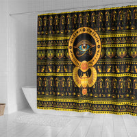 Egyptian God of The Sun Eye of Ra Shower Curtain