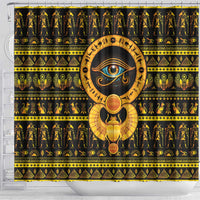 Egyptian God of The Sun Eye of Ra Shower Curtain