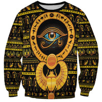 Egyptian God of The Sun Eye of Ra Sweatshirt - Wonder Print Shop