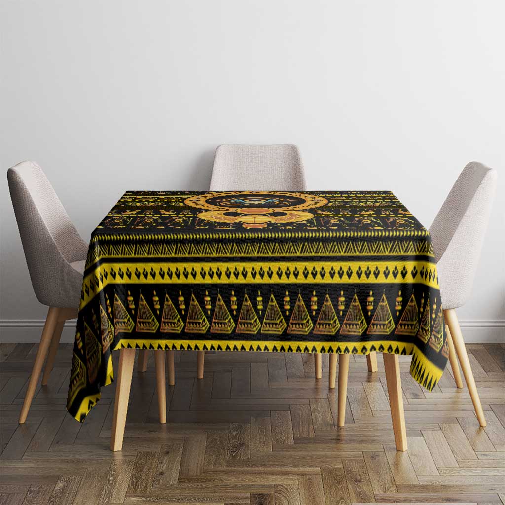 Egyptian God of The Sun Eye of Ra Tablecloth - Wonder Print Shop