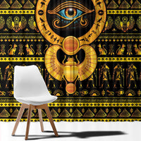 Egyptian God of The Sun Eye of Ra Window Curtain - Wonder Print Shop
