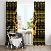 Egyptian God of The Sun Eye of Ra Window Curtain - Wonder Print Shop
