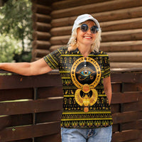 Egyptian God of The Sun Eye of Ra Women Polo Shirt - Wonder Print Shop