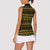 Egyptian God of The Sun Eye of Ra Women Sleeveless Polo Shirt - Wonder Print Shop