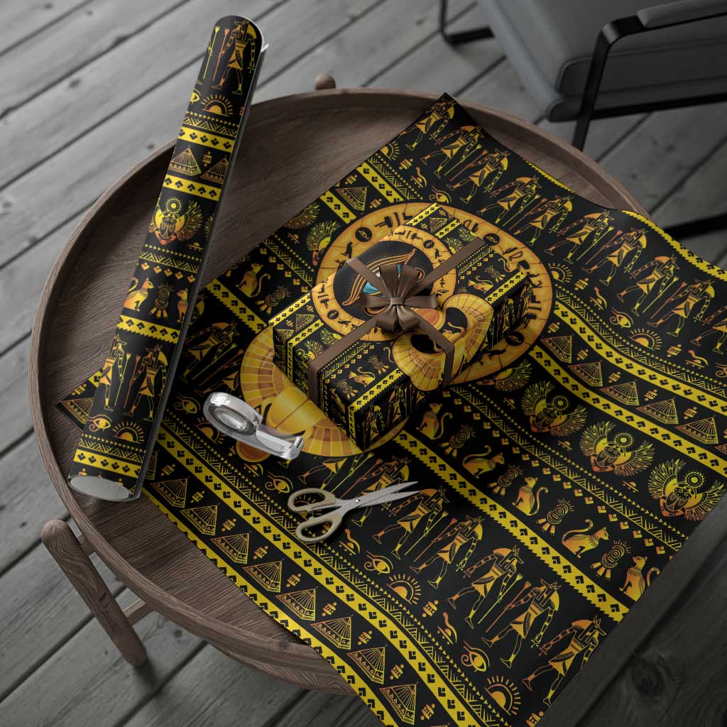 Egyptian God of The Sun Eye of Ra Wrapping Paper - Wonder Print Shop