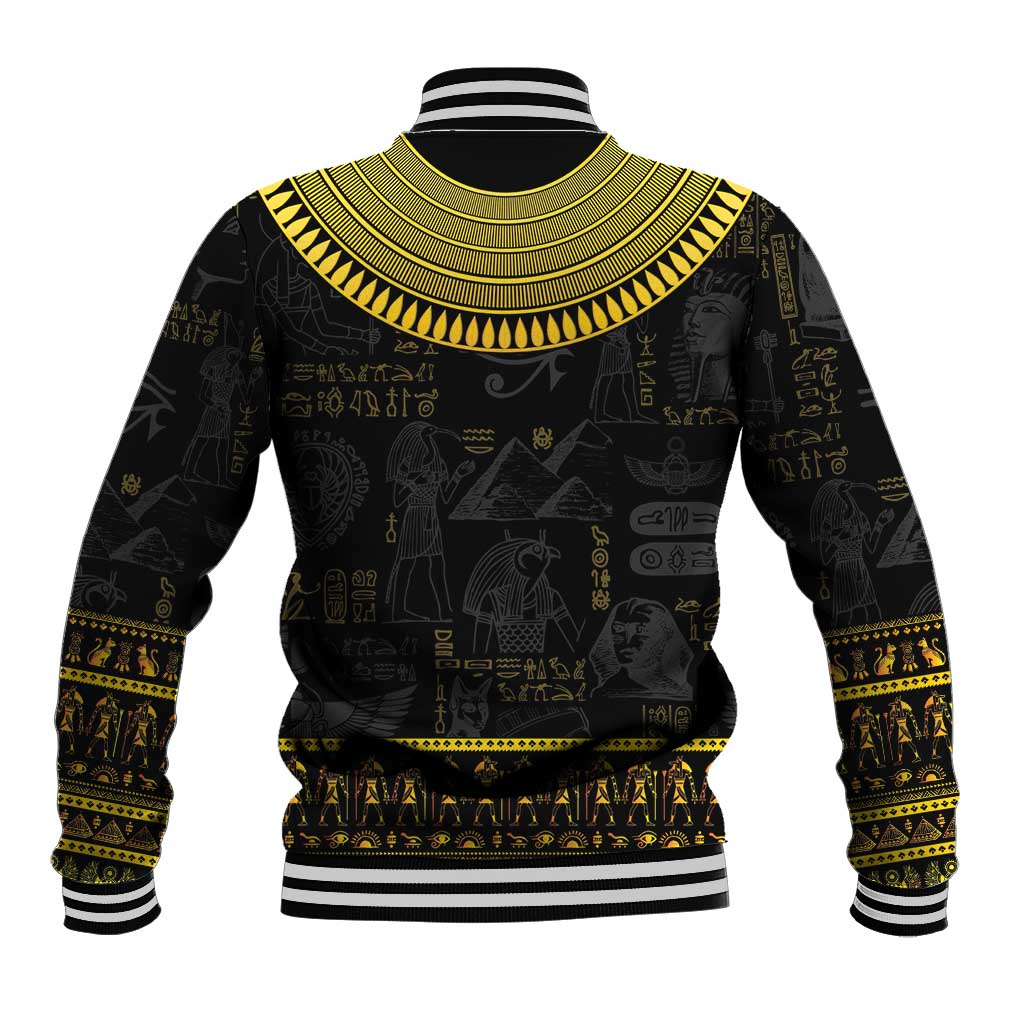 The Ankh Egyptian Hieroglyphs Baseball Jacket LT9 - Wonder Print Shop