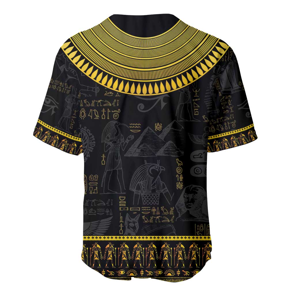 The Ankh Egyptian Hieroglyphs Baseball Jersey LT9 - Wonder Print Shop