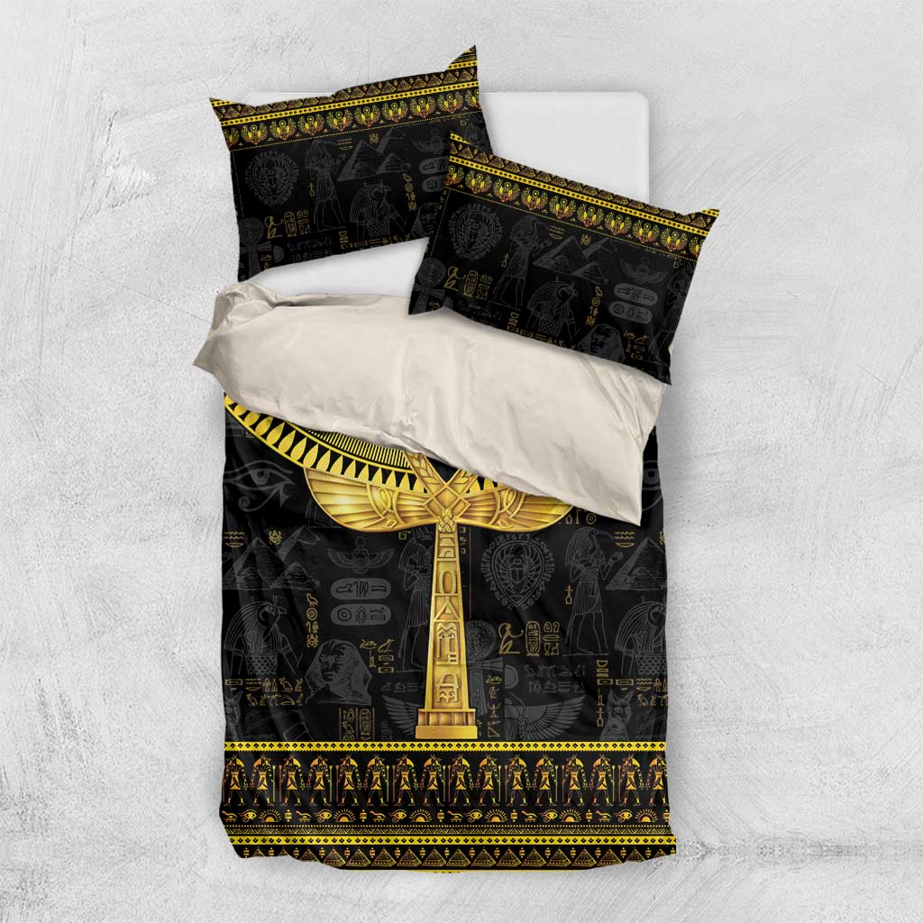 The Ankh Egyptian Hieroglyphs Bedding Set LT9 - Wonder Print Shop