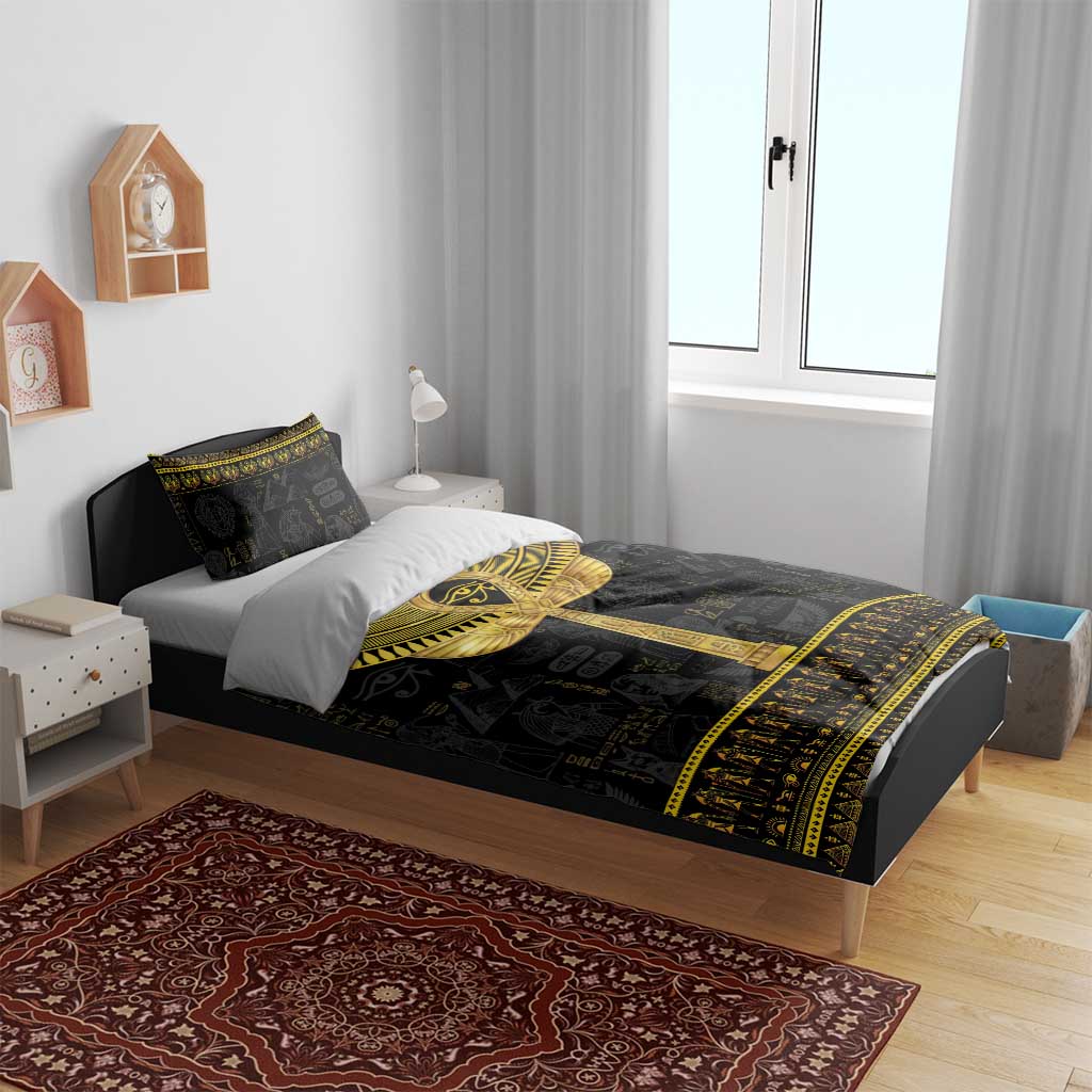 The Ankh Egyptian Hieroglyphs Bedding Set LT9 - Wonder Print Shop