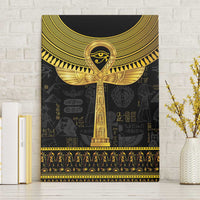 The Ankh Egyptian Hieroglyphs Canvas Wall Art LT9 - Wonder Print Shop