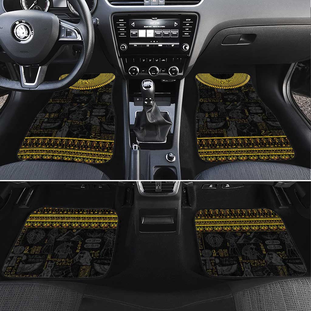 The Ankh Egyptian Hieroglyphs Car Mats LT9 - Wonder Print Shop