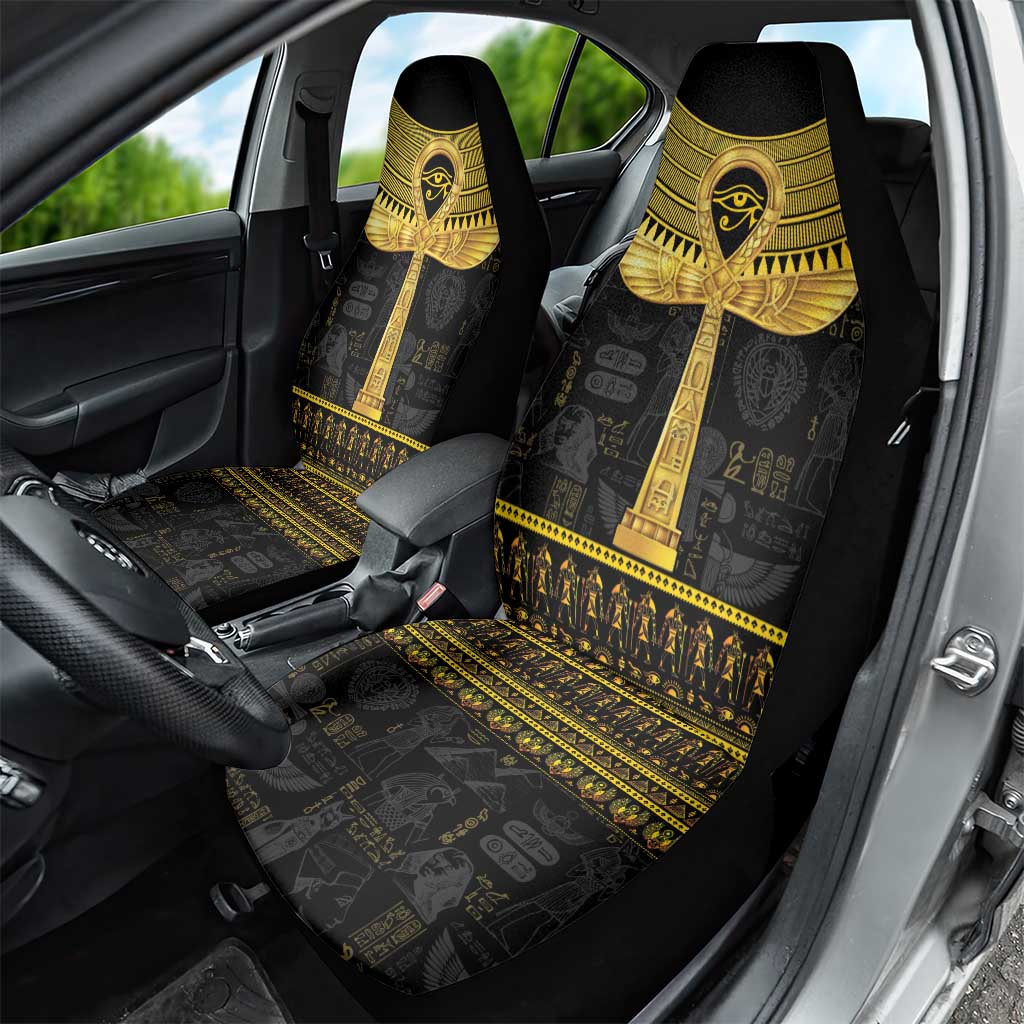 The Ankh Egyptian Hieroglyphs Car Seat Cover LT9 - Wonder Print Shop