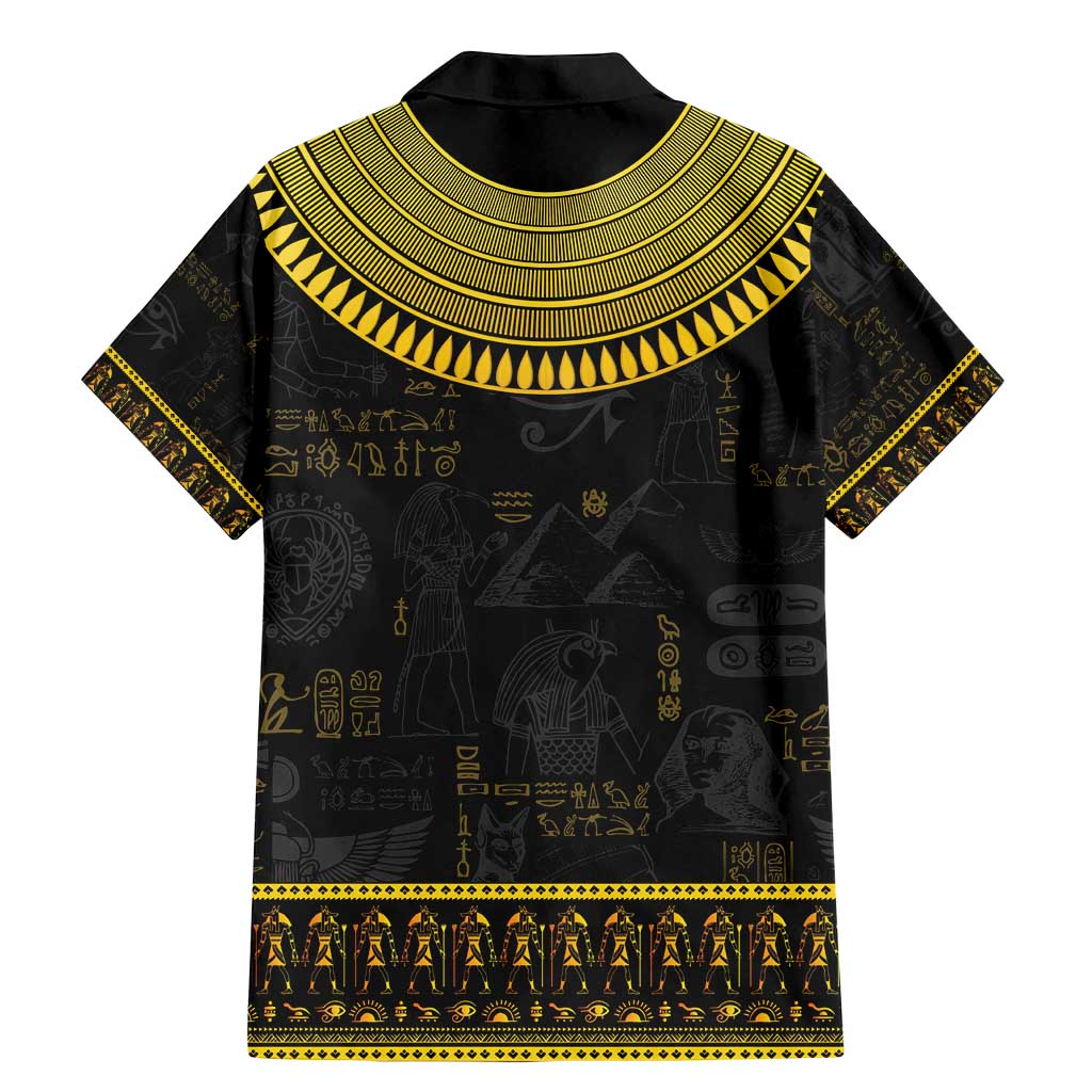 The Ankh Egyptian Hieroglyphs Family Matching Mermaid Dress and Hawaiian Shirt LT9 - Wonder Print Shop