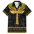 The Ankh Egyptian Hieroglyphs Family Matching Summer Maxi Dress and Hawaiian Shirt - Wonder Print Shop