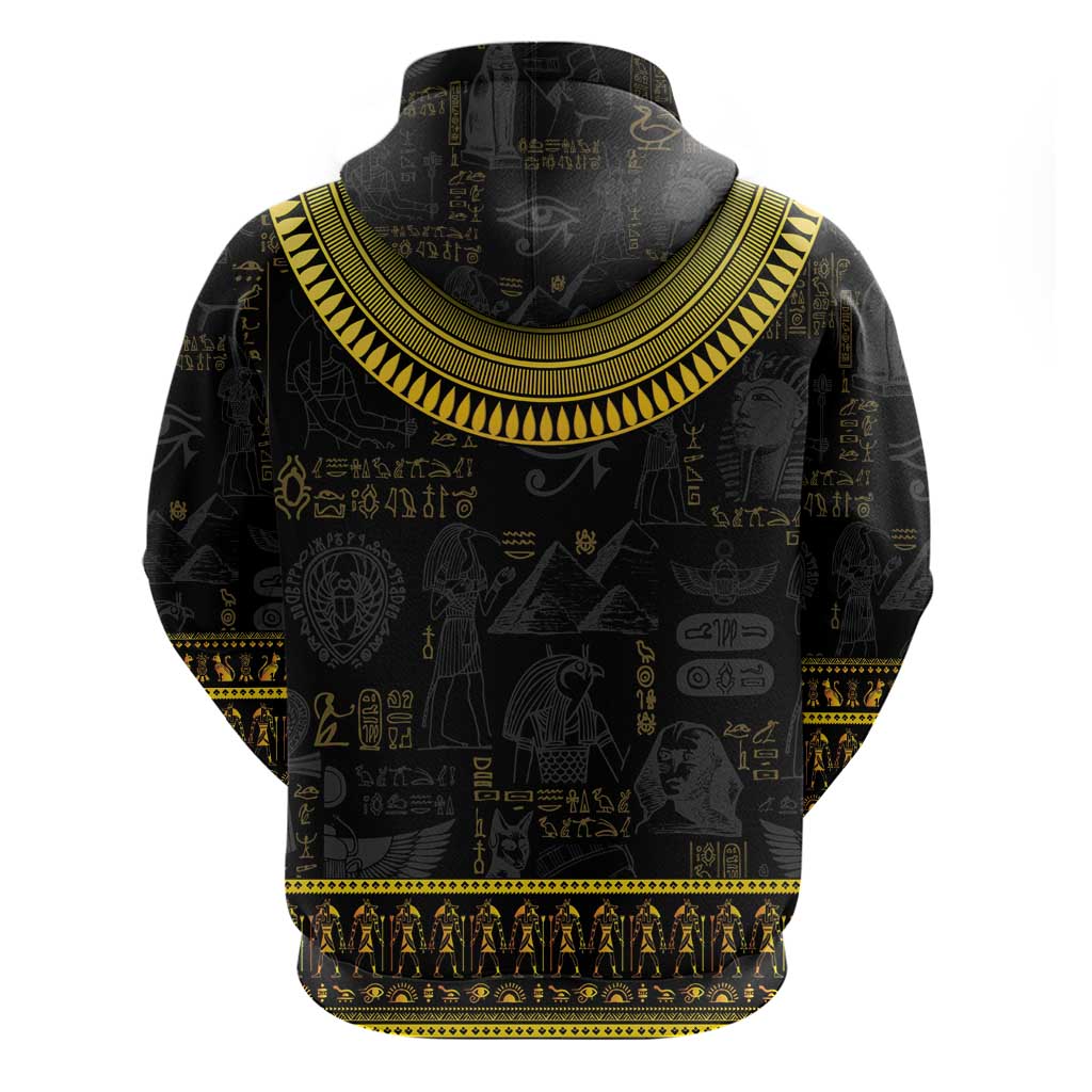 The Ankh Egyptian Hieroglyphs Hoodie - Wonder Print Shop