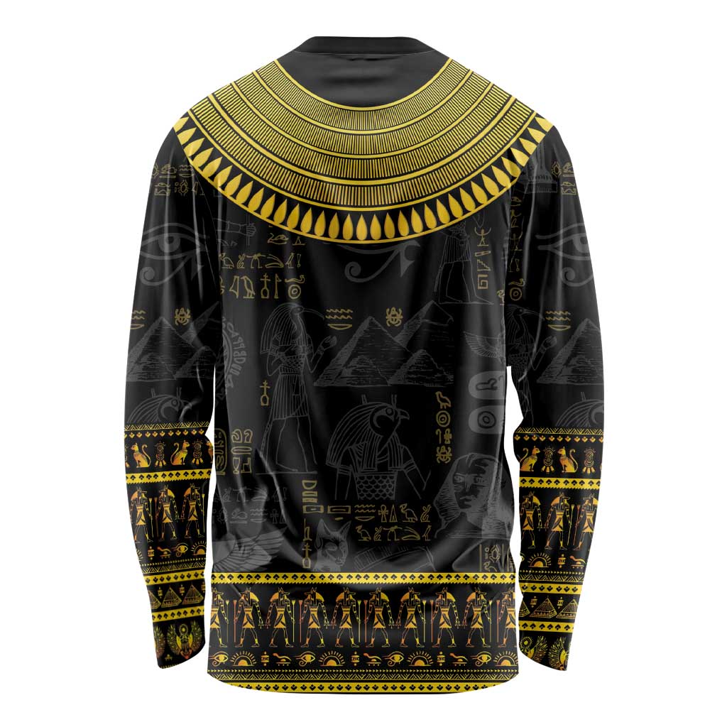 The Ankh Egyptian Hieroglyphs Long Sleeve Shirt - Wonder Print Shop