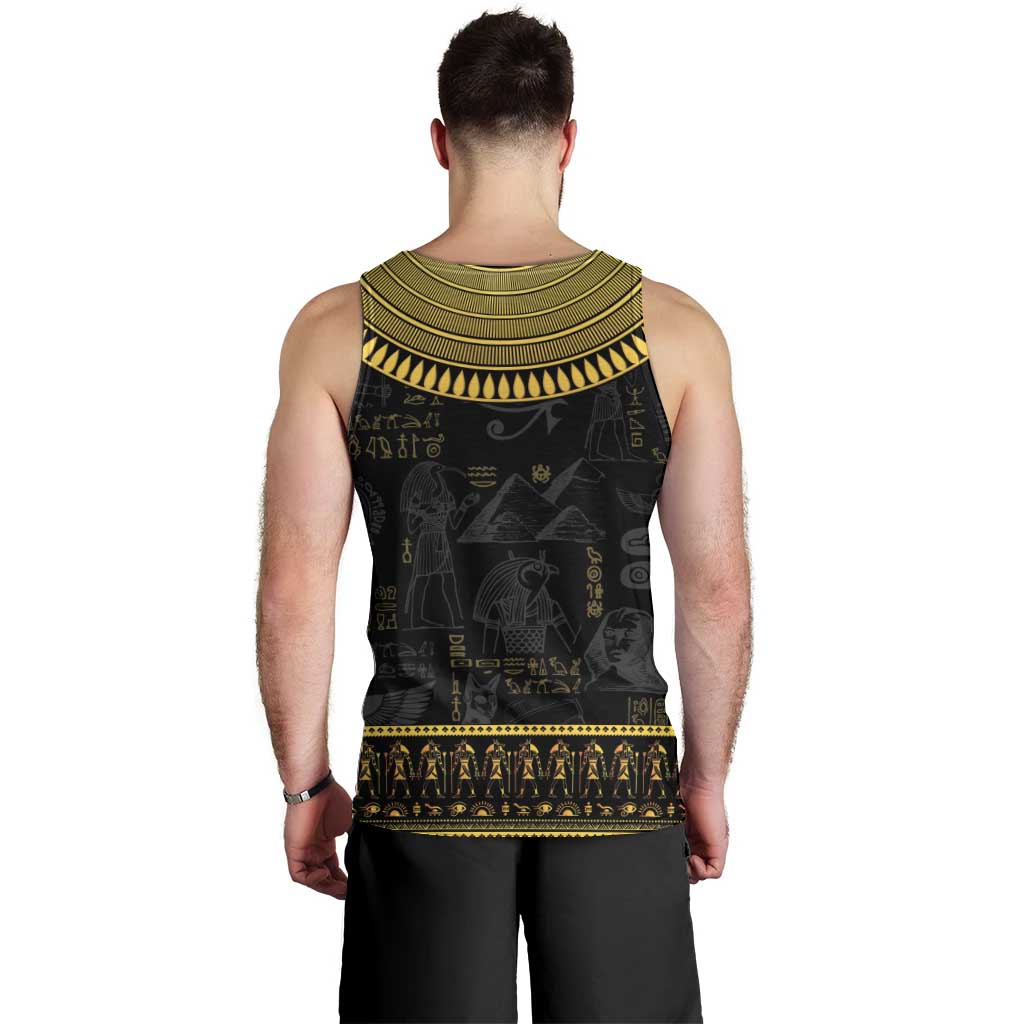 The Ankh Egyptian Hieroglyphs Men Tank Top - Wonder Print Shop
