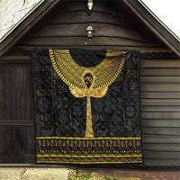 The Ankh Egyptian Hieroglyphs Quilt - Wonder Print Shop