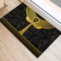 The Ankh Egyptian Hieroglyphs Rubber Doormat - Wonder Print Shop
