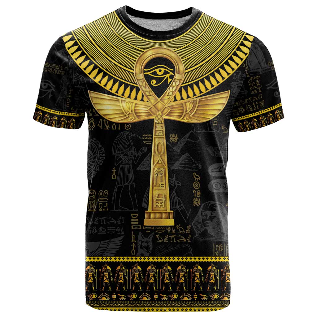 The Ankh Egyptian Hieroglyphs T Shirt - Wonder Print Shop