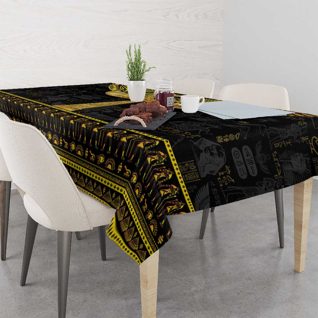 The Ankh Egyptian Hieroglyphs Tablecloth - Wonder Print Shop