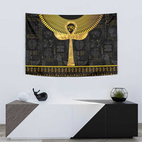 The Ankh Egyptian Hieroglyphs Tapestry - Wonder Print Shop
