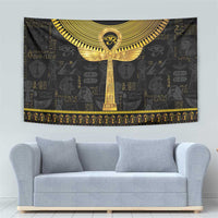 The Ankh Egyptian Hieroglyphs Tapestry - Wonder Print Shop