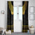 The Ankh Egyptian Hieroglyphs Window Curtain - Wonder Print Shop