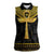 The Ankh Egyptian Hieroglyphs Women Sleeveless Polo Shirt - Wonder Print Shop