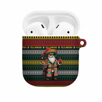 Mexican Santa Sombrero AirPods Case Feliz Navidad Mexico - Wonder Print Shop